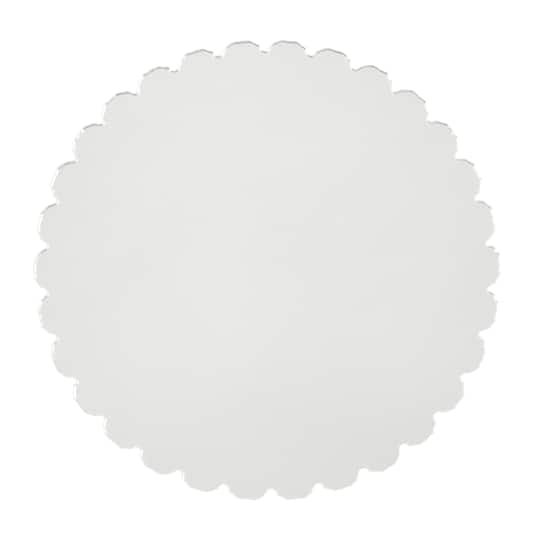 4" Scalloped Acrylic Blanks, 6ct. by Make Market®